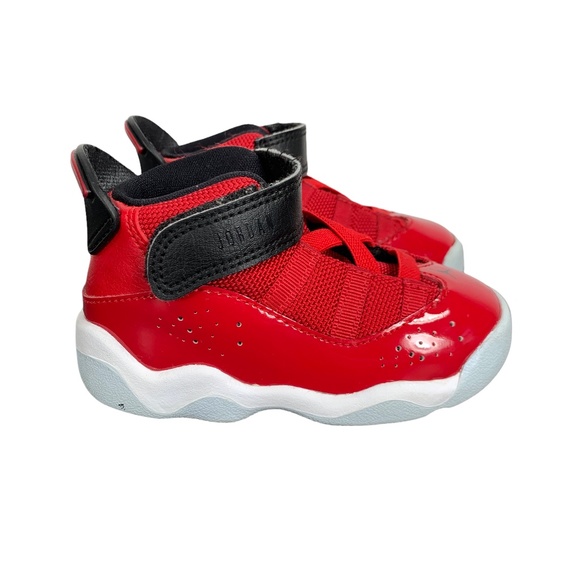 Nike Air Jordan 6 Rings Gym Red 323420-601 PS 6C - Picture 1 of 10